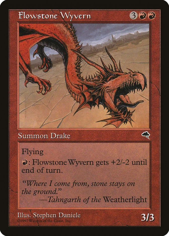 Flowstone Wyvern 「TMP/176」「EN」