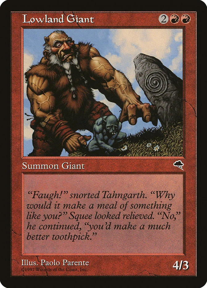 Lowland Giant 「TMP/187」「EN」