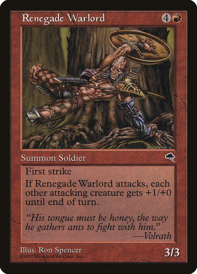 Renegade Warlord 「TMP/197」「EN」