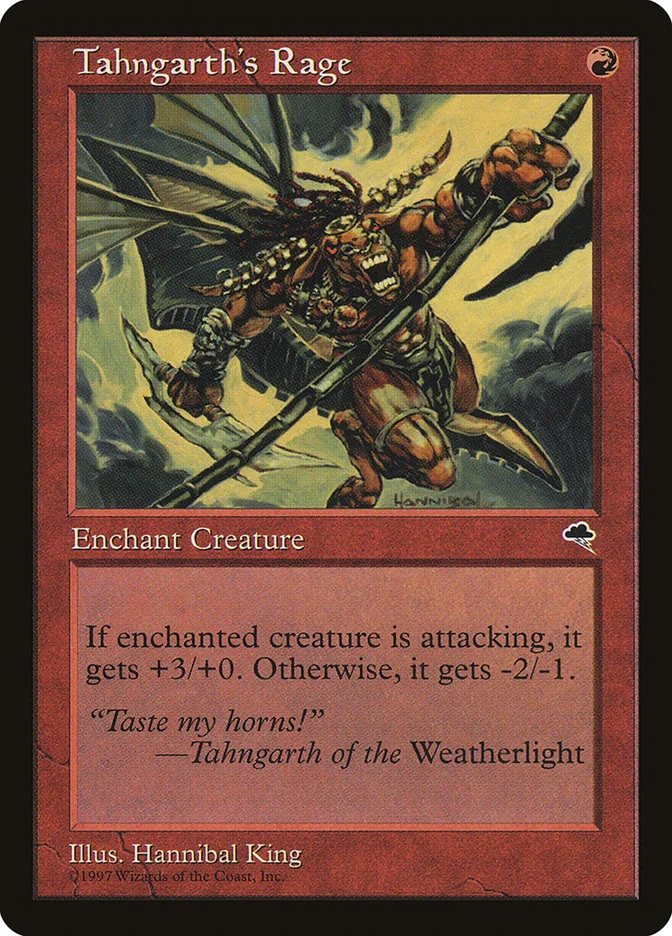 Tahngarth's Rage 「TMP/209」「EN」