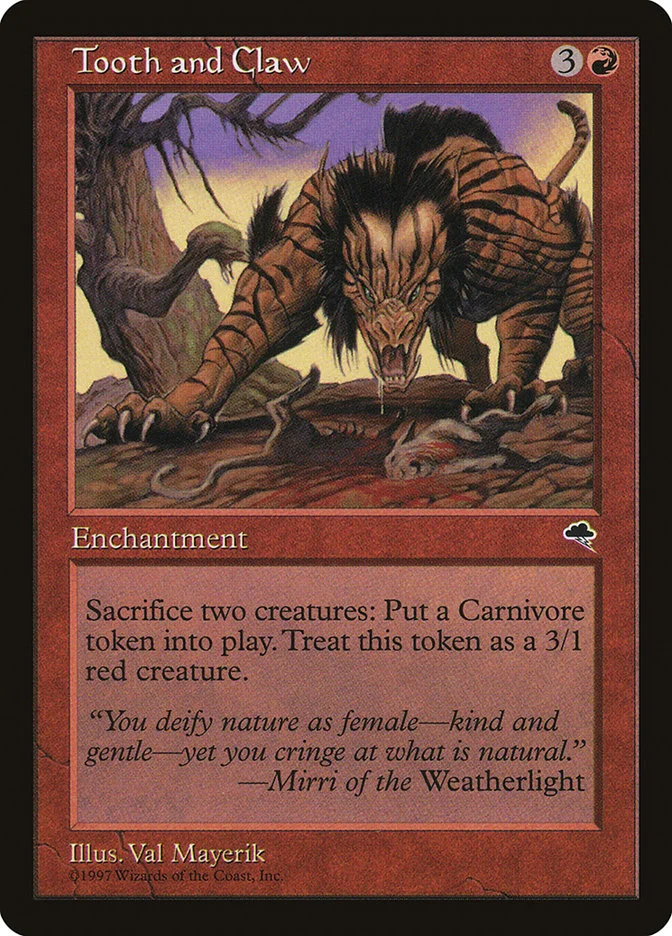 Tooth and Claw 「TMP/210」「EN」