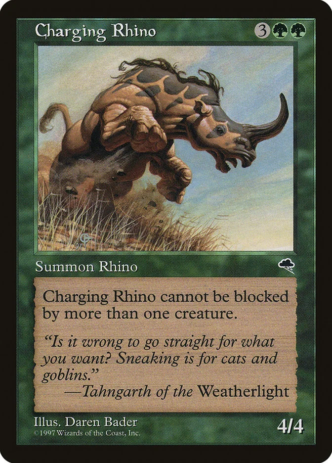 Charging Rhino 「TMP/218」「EN」