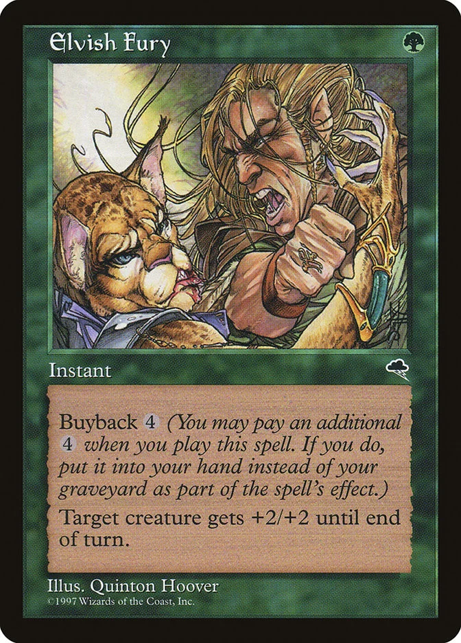 Elvish Fury 「TMP/226」「EN」