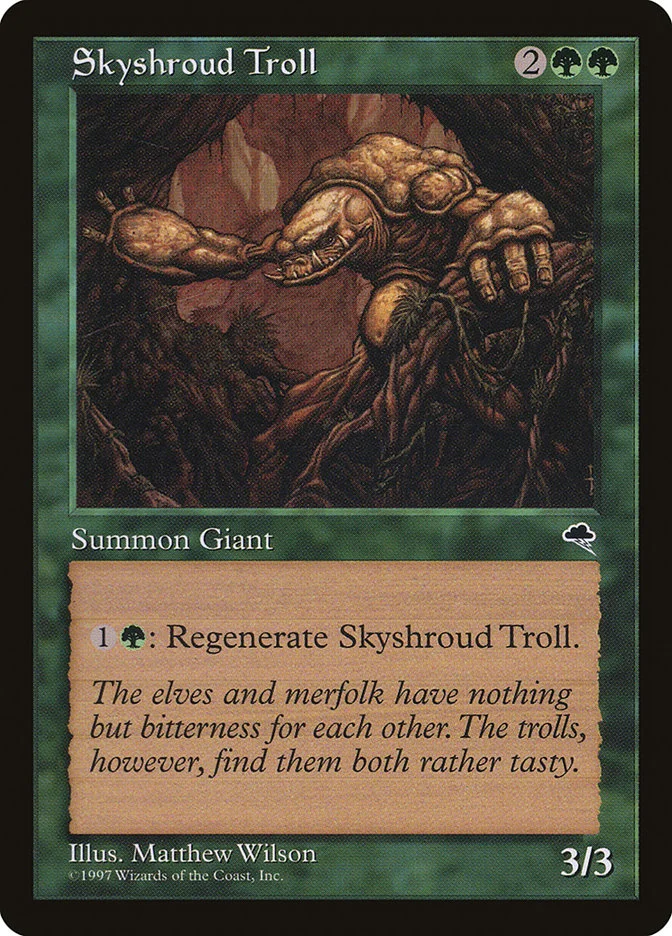 Skyshroud Troll 「TMP/257」「EN」