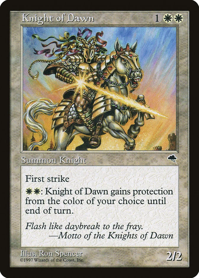 Knight of Dawn 「TMP/26」「EN」