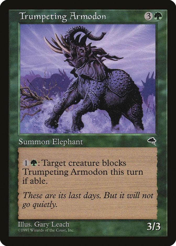 Trumpeting Armodon 「TMP/262」「EN」