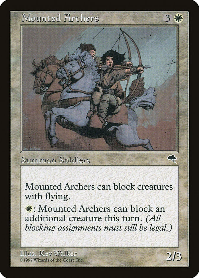Mounted Archers 「TMP/30」「EN」