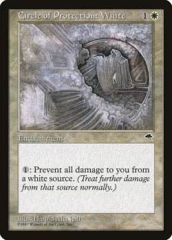 Circle of Protection: White #13 · Magic: The Gathering