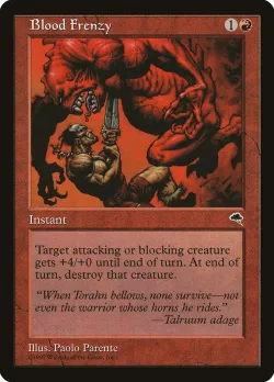 Blood Frenzy #164 · Magic: The Gathering