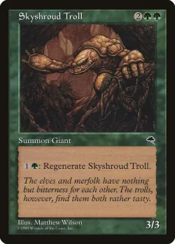 Skyshroud Troll #257 · Magic: The Gathering