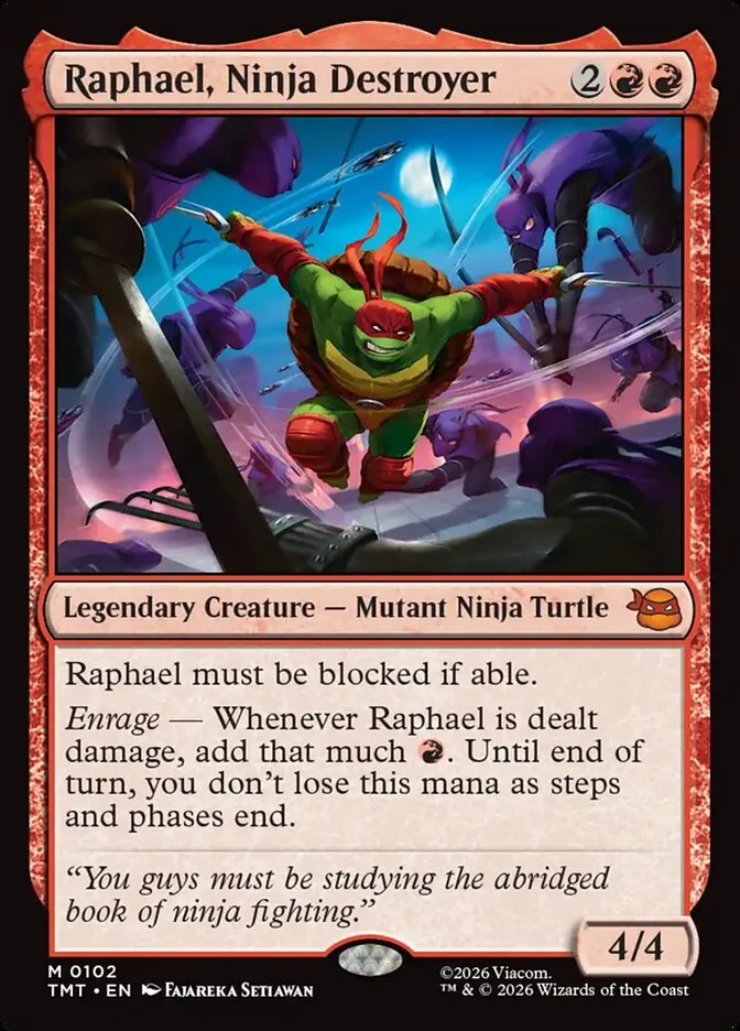 Raphael, Ninja Destroyer 「TMT/102」「EN」