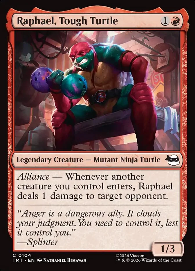 Raphael, Tough Turtle 「TMT/104」「EN」