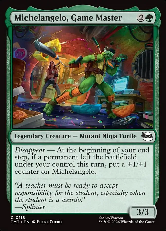 Michelangelo, Game Master 「TMT/118」「EN」