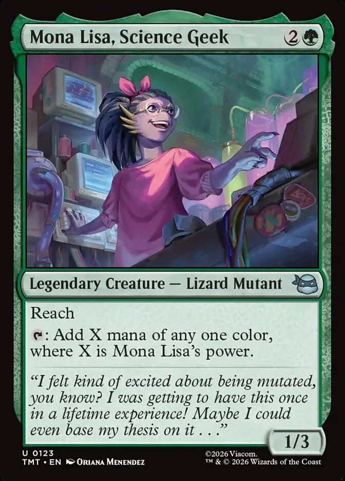 Mona Lisa, Science Geek 「TMT/123」「EN」