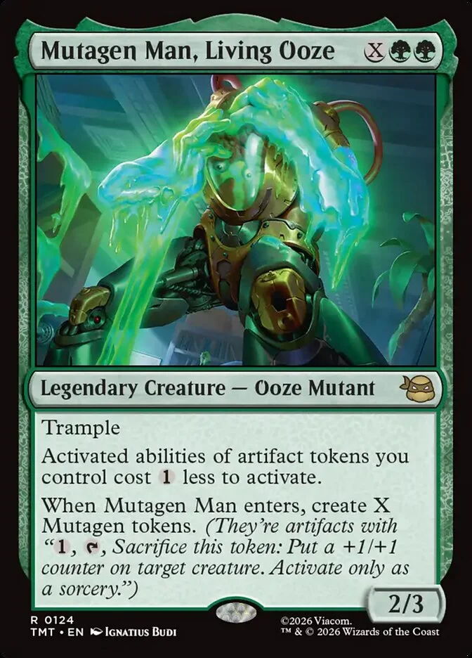 Mutagen Man, Living Ooze 「TMT/124」「EN」