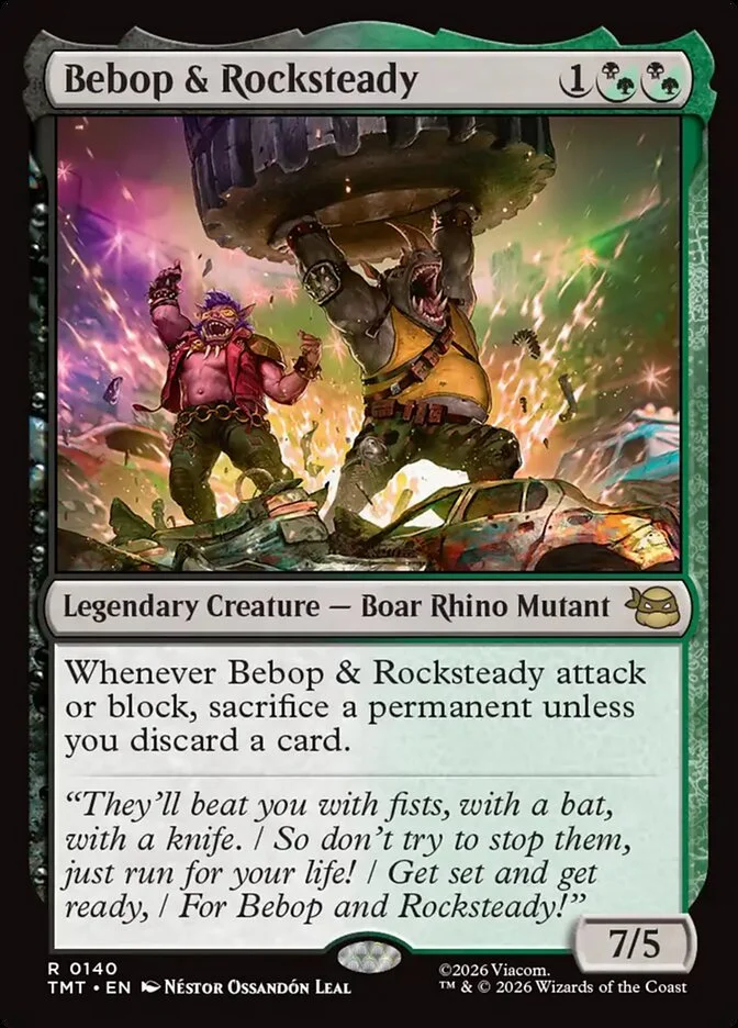 Bebop & Rocksteady 「TMT/140」「EN」