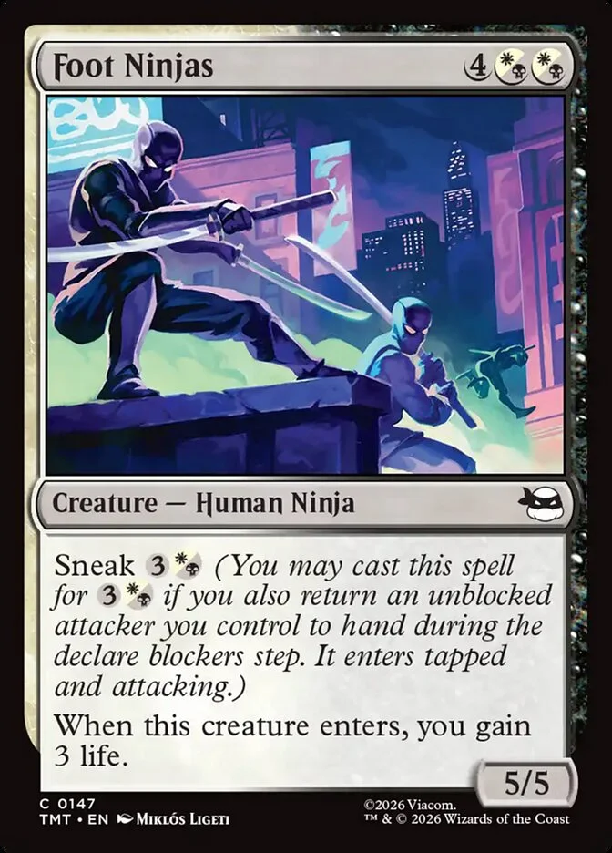 Foot Ninjas 「TMT/147」「EN」