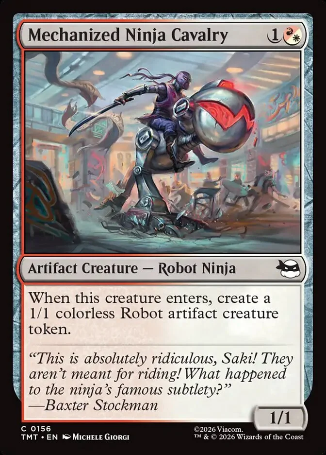 Mechanized Ninja Cavalry 「TMT/156」「EN」