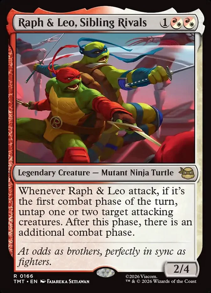 Raph & Leo, Sibling Rivals 「TMT/166」「EN」