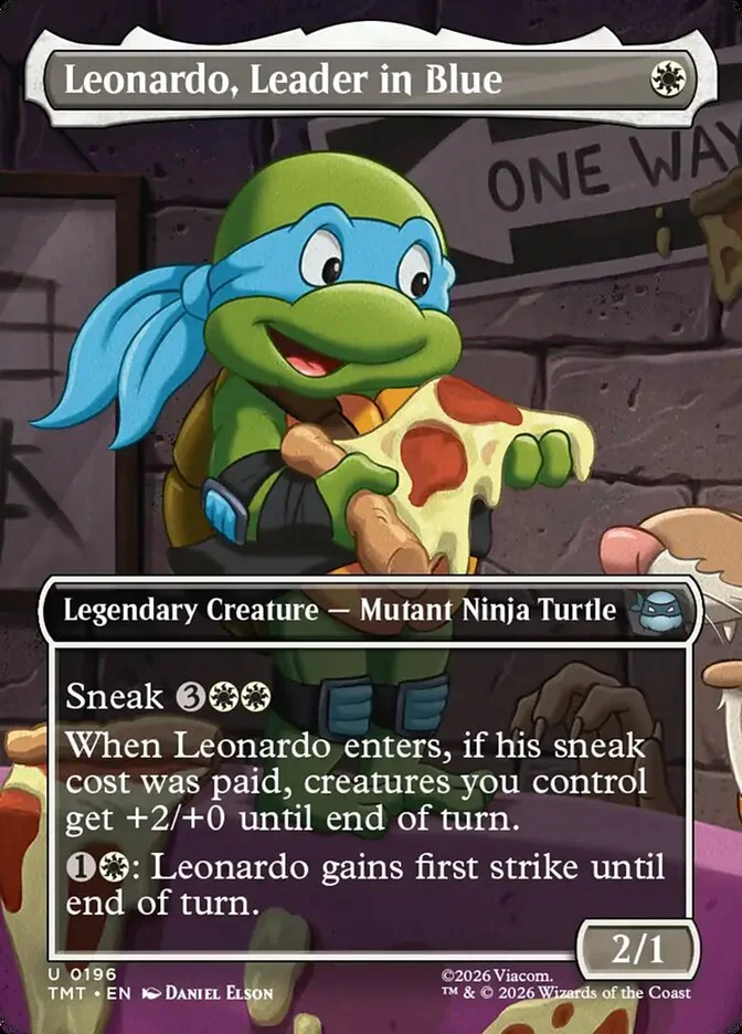 Leonardo, Leader in Blue 「TMT/196」「EN」