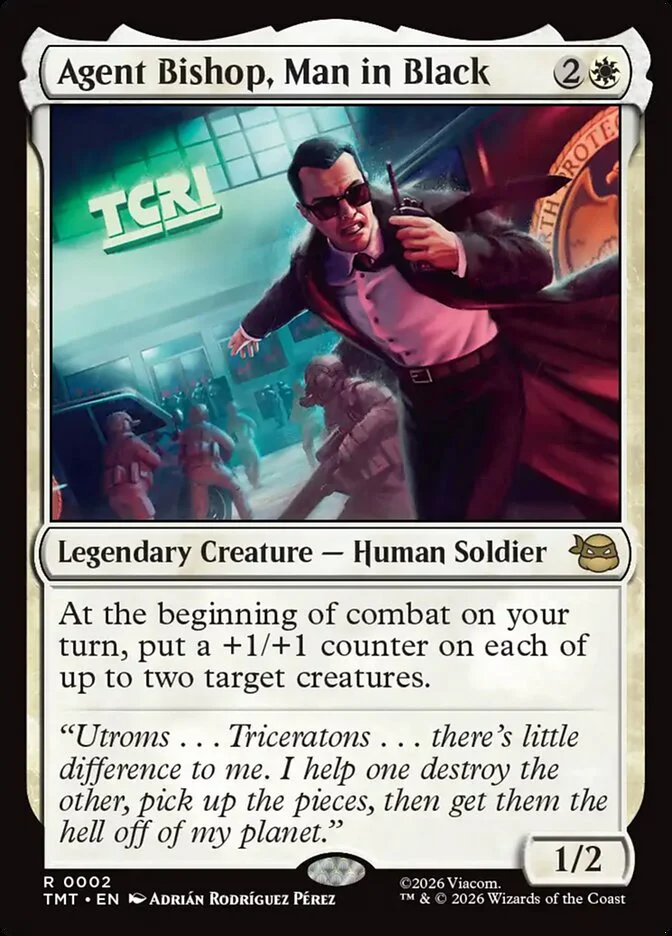 Agent Bishop, Man in Black 「TMT/2」「EN」