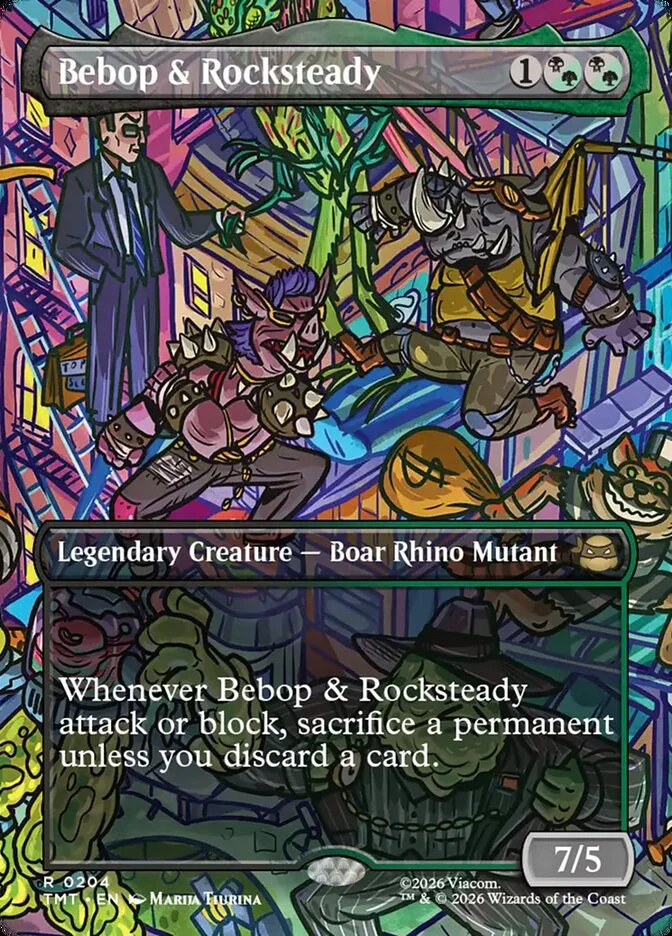 Bebop & Rocksteady 「TMT/204」「EN」