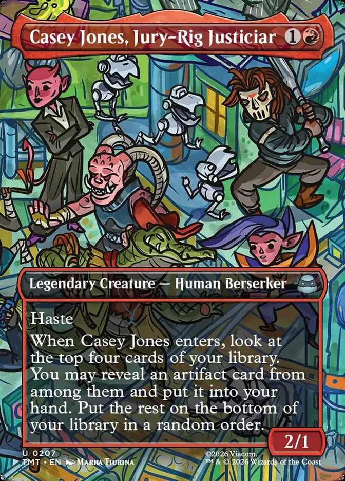 Casey Jones, Jury-Rig Justiciar 「TMT/207」「EN」