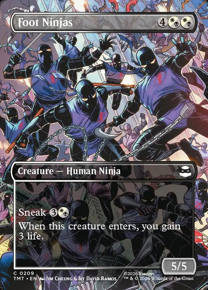 Foot Ninjas 「TMT/209」「EN」