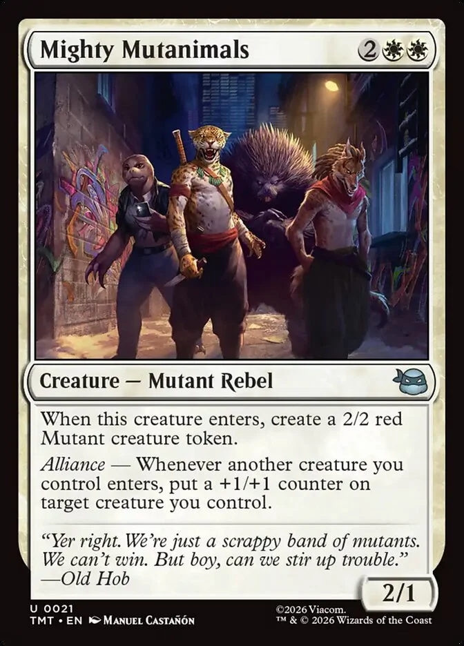 Mighty Mutanimals 「TMT/21」「EN」
