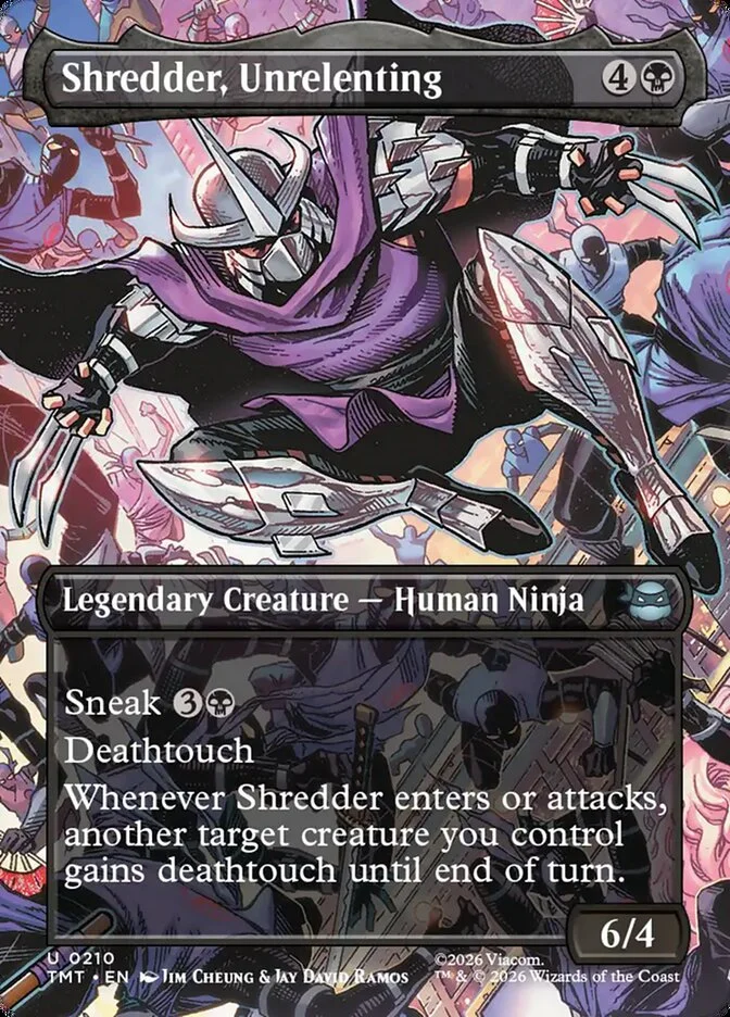 Shredder, Unrelenting 「TMT/210」「EN」