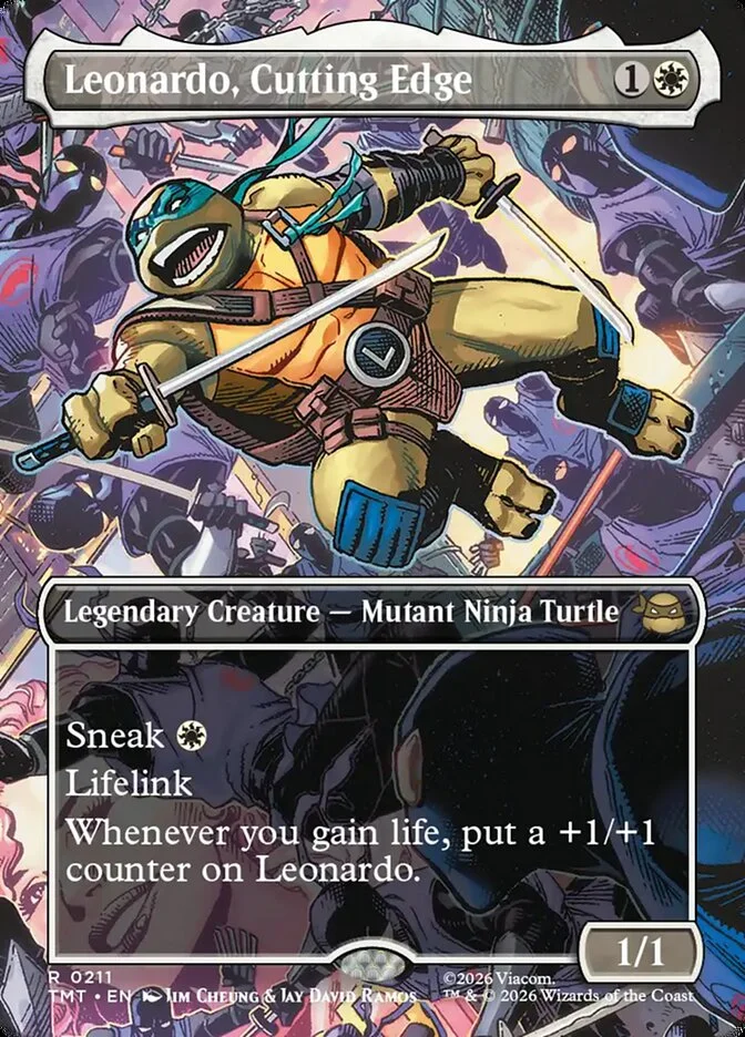 Leonardo, Cutting Edge 「TMT/211」「EN」