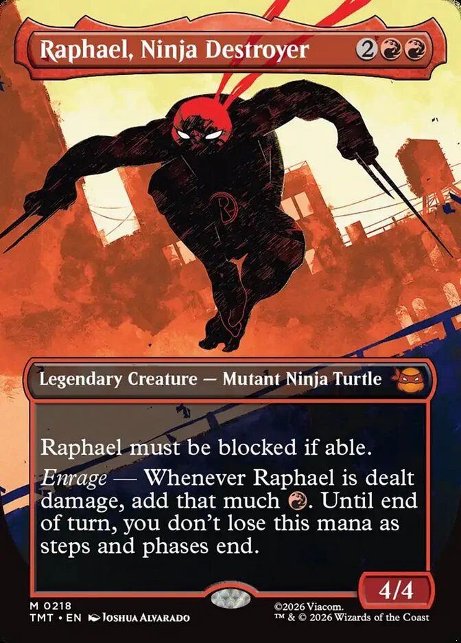 Raphael, Ninja Destroyer 「TMT/218」「EN」