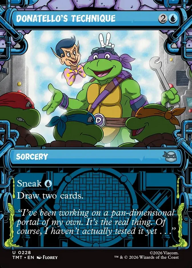 Donatello's Technique 「TMT/228」「EN」
