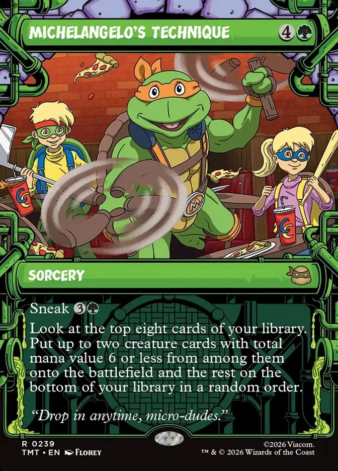 Michelangelo's Technique 「TMT/239」「EN」