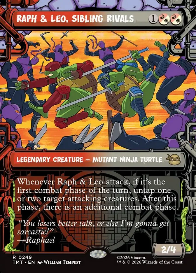 Raph & Leo, Sibling Rivals 「TMT/249」「EN」