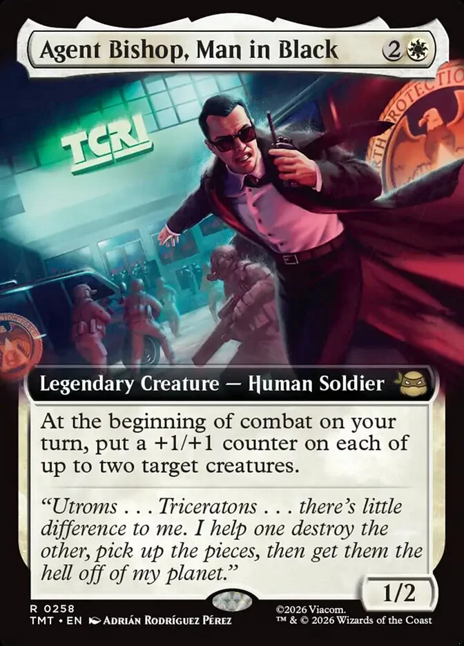 Agent Bishop, Man in Black 「TMT/258」「EN」