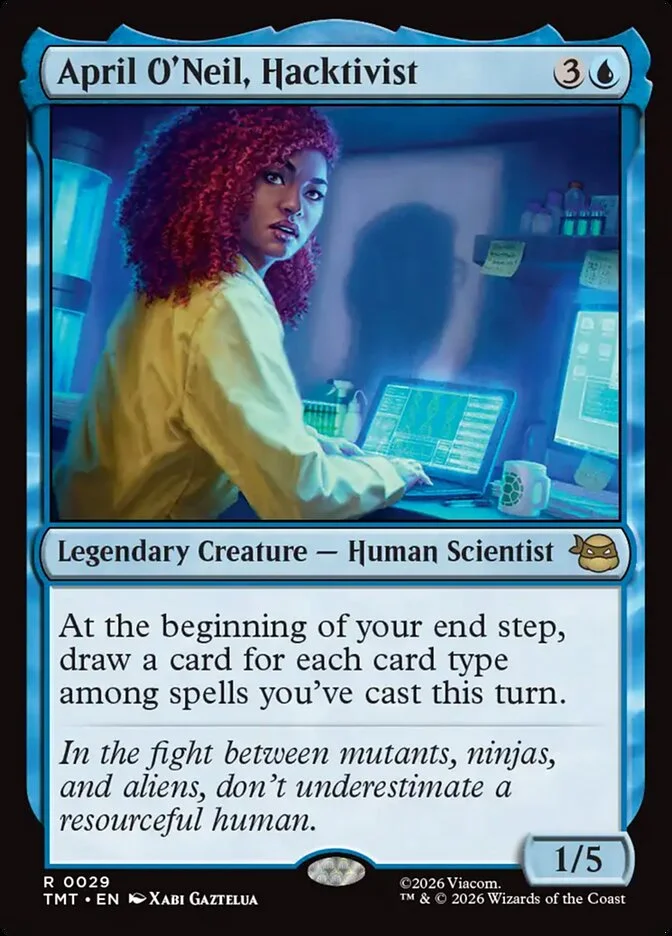 April O'Neil, Hacktivist 「TMT/29」「EN」
