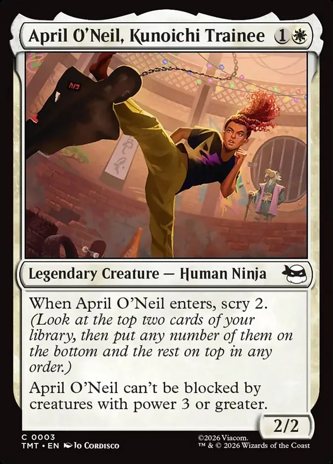April O'Neil, Kunoichi Trainee 「TMT/3」「EN」