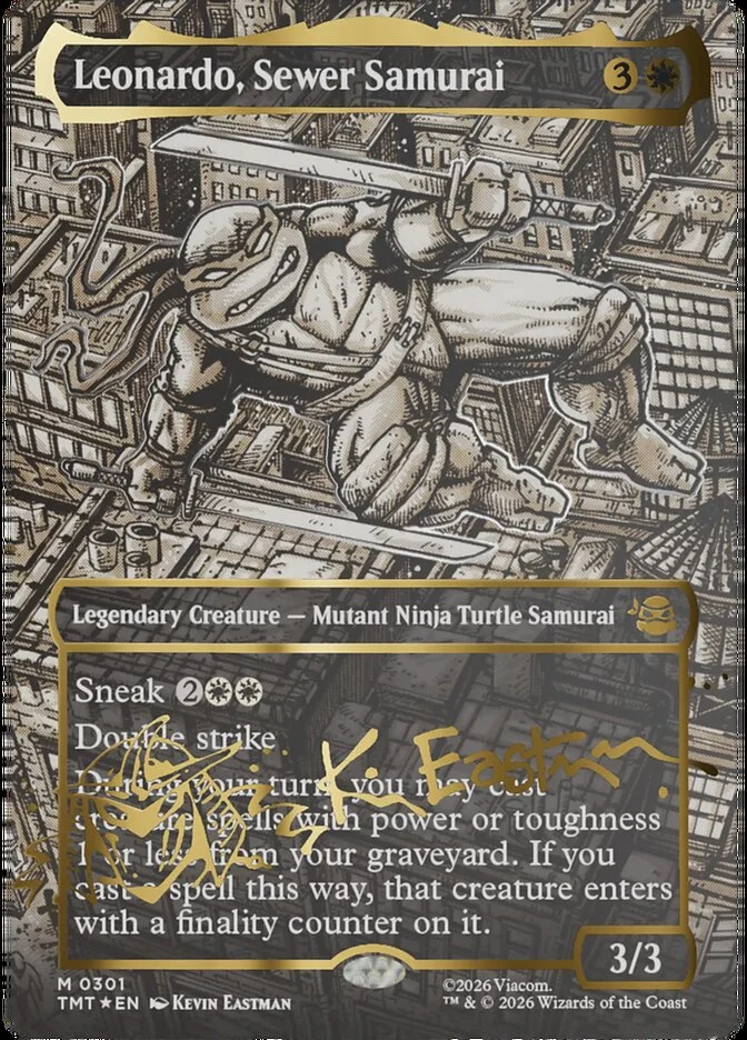 Leonardo, Sewer Samurai 「TMT/301」「EN」