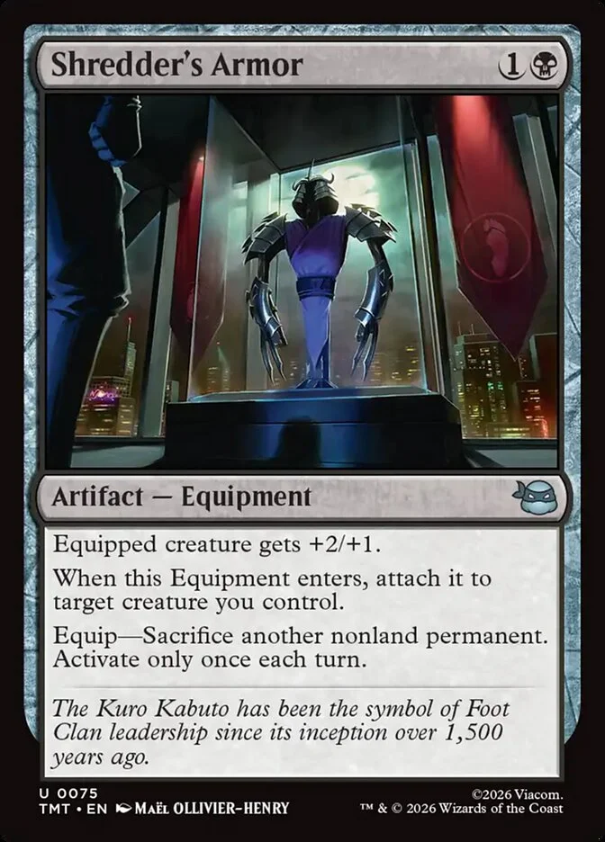 Shredder's Armor 「TMT/75」「EN」