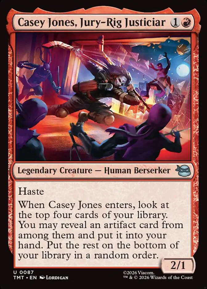Casey Jones, Jury-Rig Justiciar 「TMT/87」「EN」