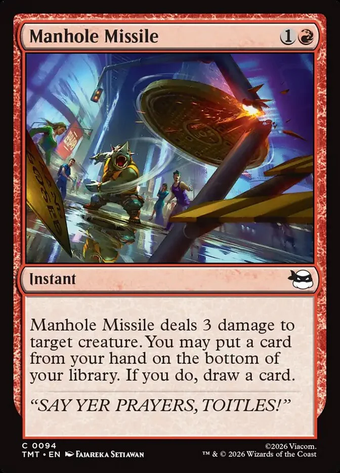 Manhole Missile 「TMT/94」「EN」
