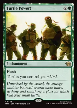 Turtle Power! #135 · Magic: The Gathering