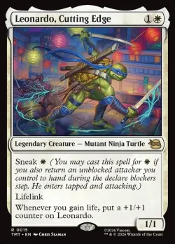 Leonardo, Cutting Edge #15 · Magic: The Gathering