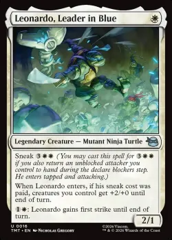 Leonardo, Leader in Blue #16 · Magic: The Gathering