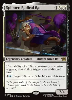 Splinter, Radical Rat #169 · Magic: The Gathering
