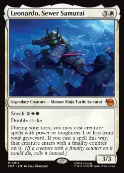Leonardo, Sewer Samurai #17 · Magic: The Gathering