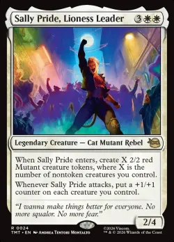 Sally Pride, Lioness Leader #24 · Magic: The Gathering