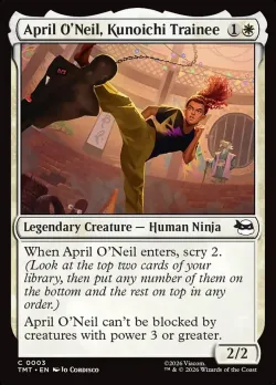 April O'Neil, Kunoichi Trainee #3 · Magic: The Gathering