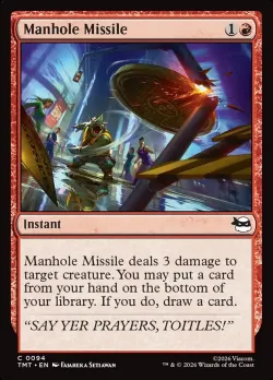 Manhole Missile #94 · Magic: The Gathering